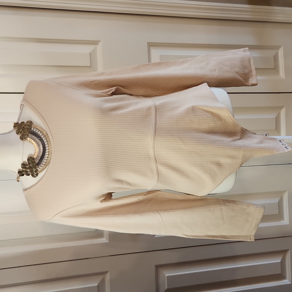 REORIA, NWT, Women's Body Suit, Size 2XL, Cream